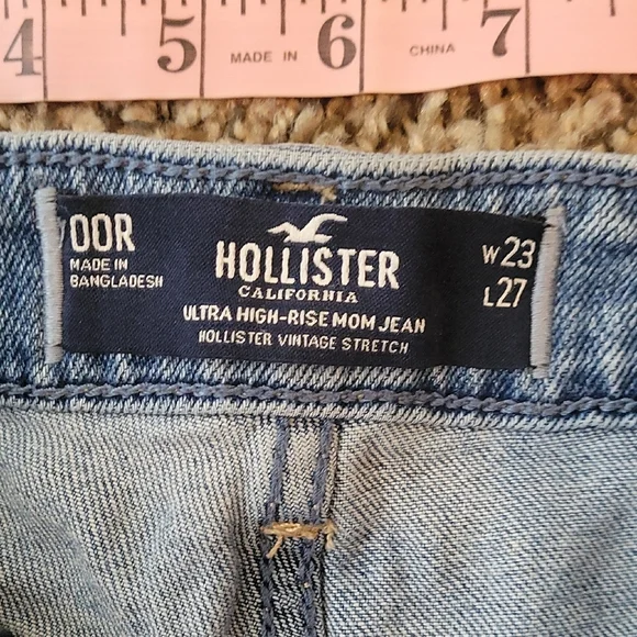 Distressed Blue Women's Jeans 00R - Picture 4 of 6